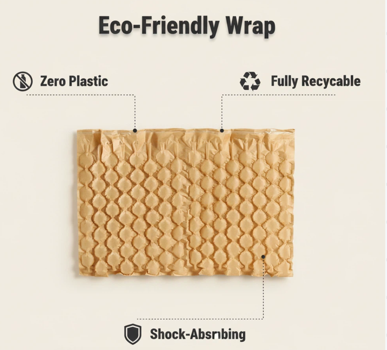 Kraft Paper Bubble Wrap