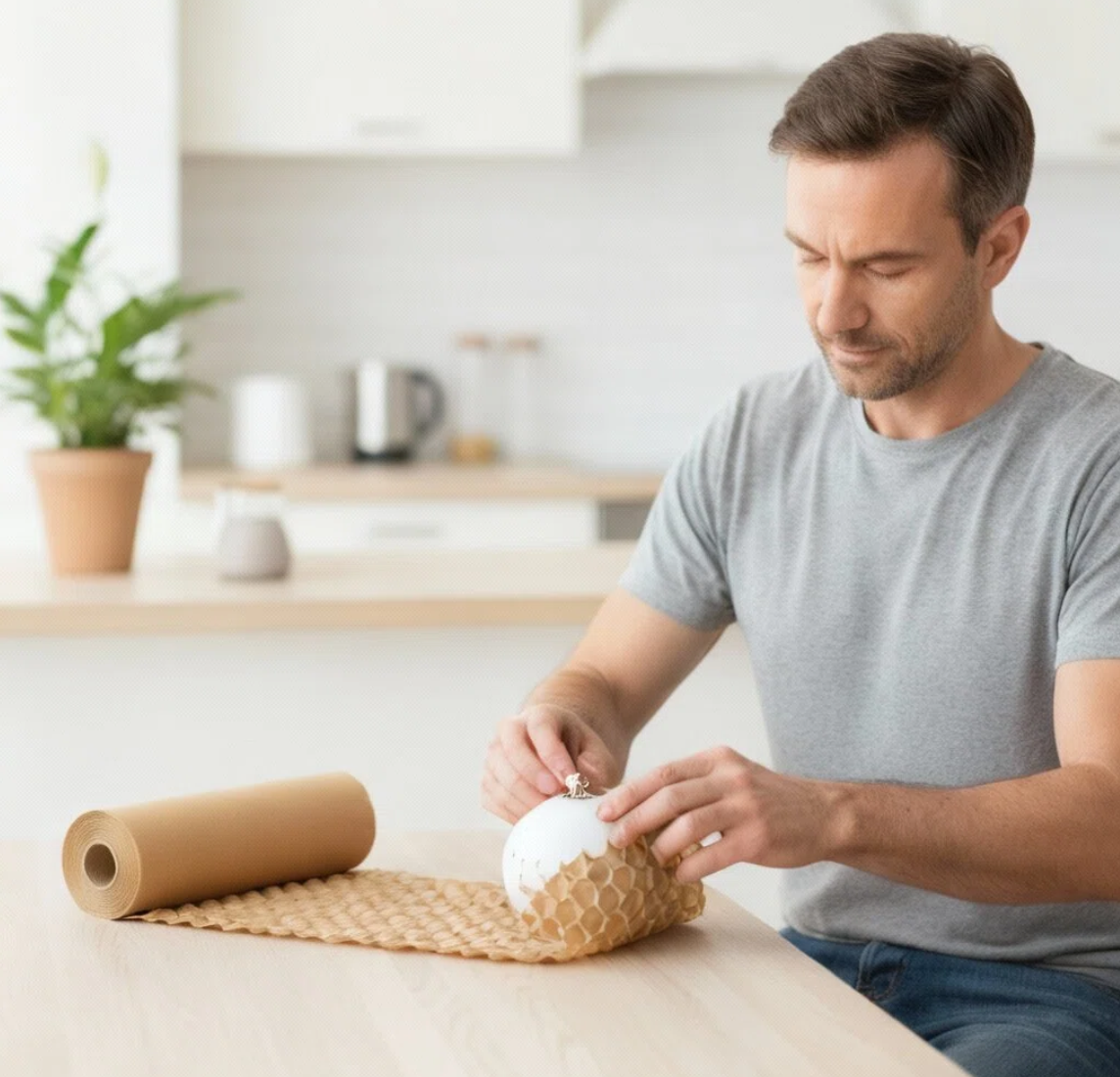 Kraft Paper Bubble Wrap